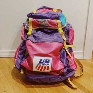 US ski team vintage invicta backpack